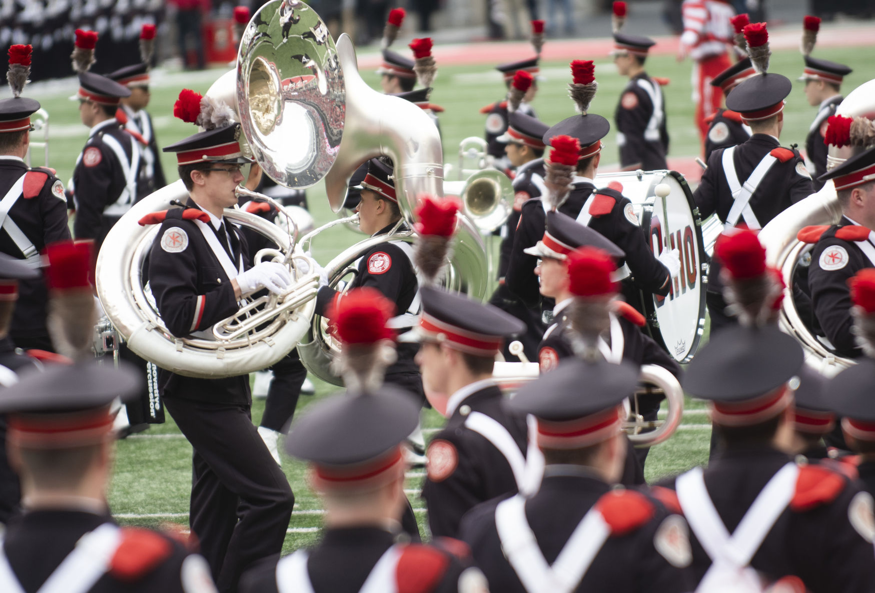 Penn State vs Ohio State, Ohio State marching band